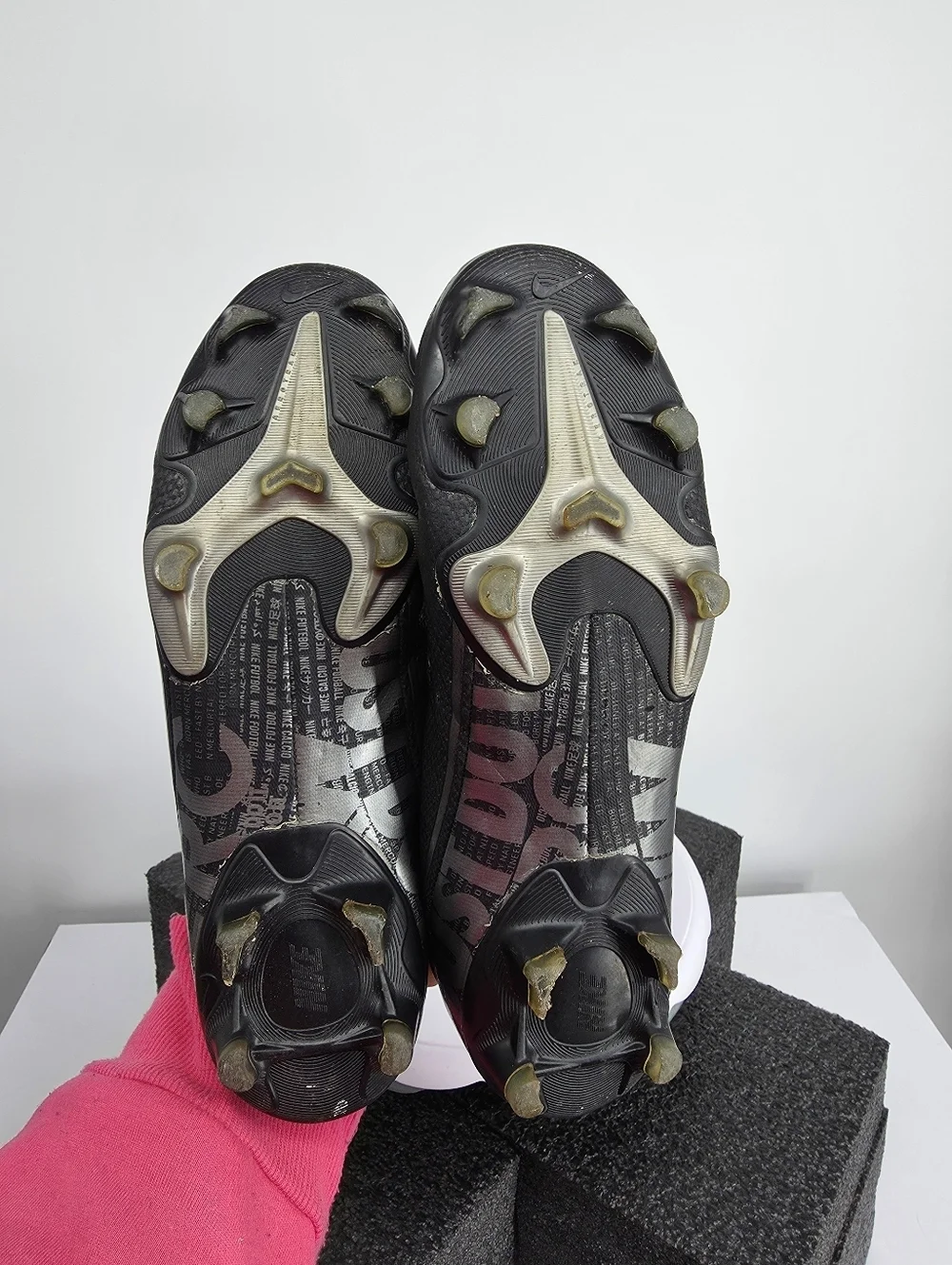 Nike Mercurial Superfly 7 Academy MG Soccer Cleats Size 9.5 Shoes Black